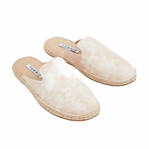 LAST PAIR - NEW torrid espadrille/mule shoes extra wide - Picture 2 of 8